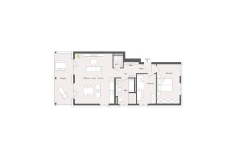 3-Zimmer-Wohnung