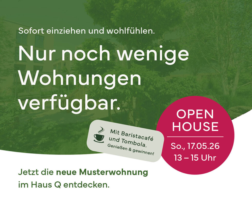 Neue Musterwohnung im Haus Q